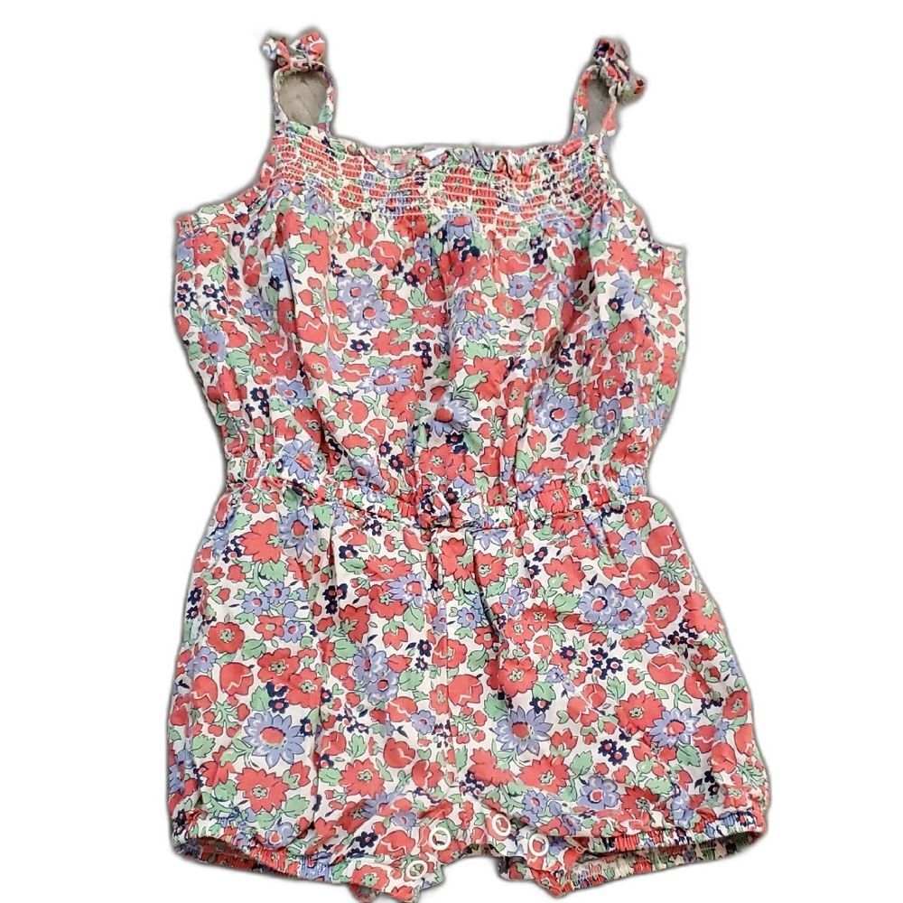 Carter's Colorful Floral Romper Baby 12 Months
